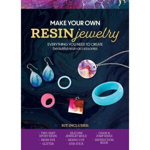 Make Your Own Resin Jewelry Kit by Editors of Chartwell Books 9780785842323 NEW